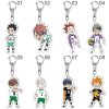 8 Color Haikyuu Anime Keychain Hinata Shoyo Kageyama Tobio Cosplay Acrylic Keychain Figure Keyring Charm Pendant - Haikyuu Store